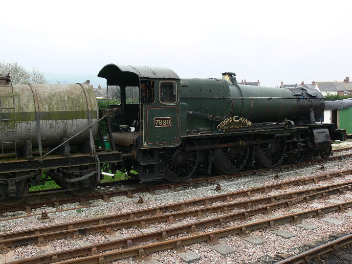 7820 DinmoreManor at Minehead awaiting overhaul