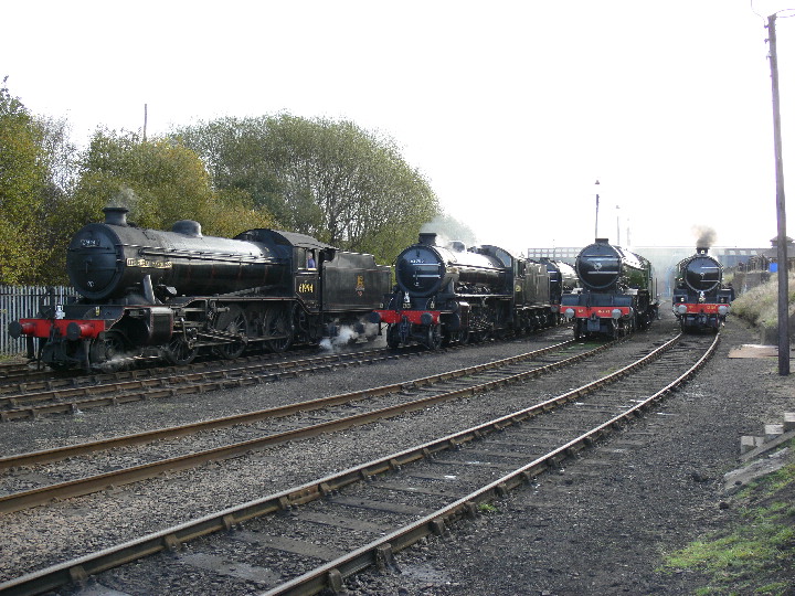 A great line up at Barrow Hill