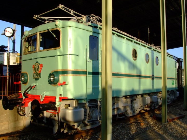 Belfort NS 1122 electric locomotive