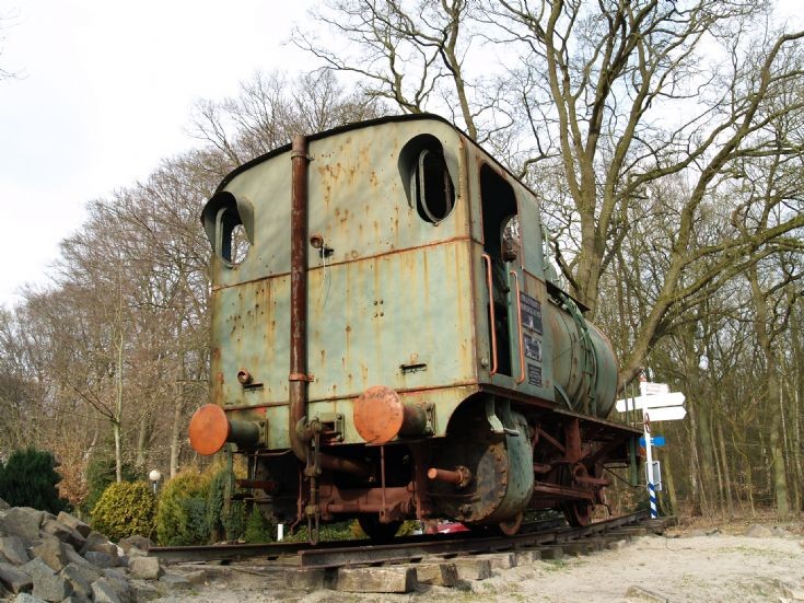 Old Krupp steam engine on 'display'