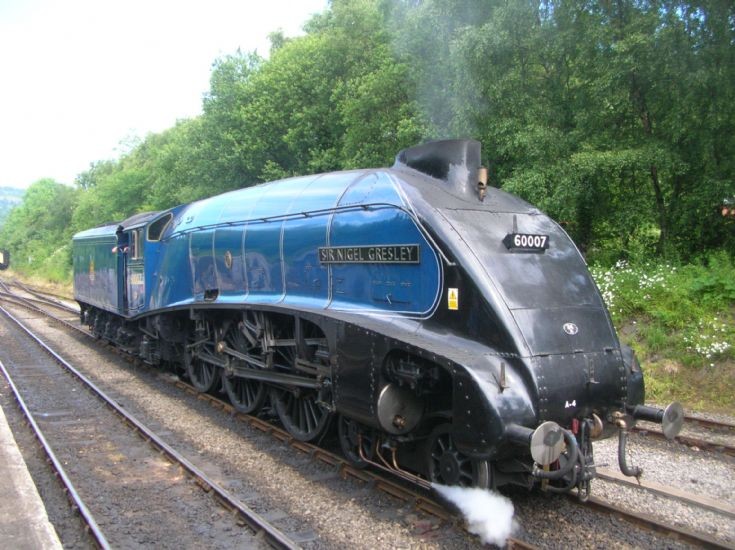Sir Nigel Gresley Grosmont 25th June 2009