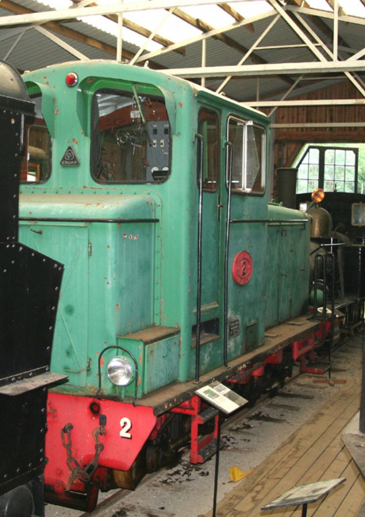 HBA no. 2 diesel shunter cab end