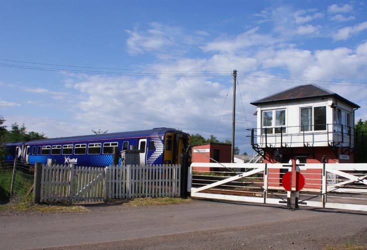 Old Gates-Modern Train