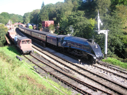 Steam Locomotive Sir Nigel Gresley