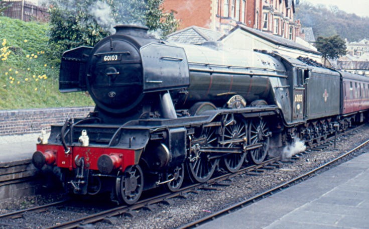 60103 Flying Scotsman Ready for an enjoyable ride, the steam locomotive 