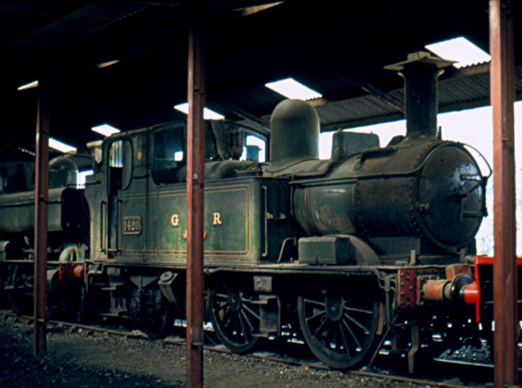 Preserved GWR steam locomotive
