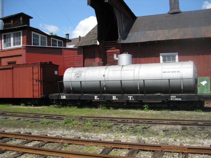 East Broad Top #116 tank car