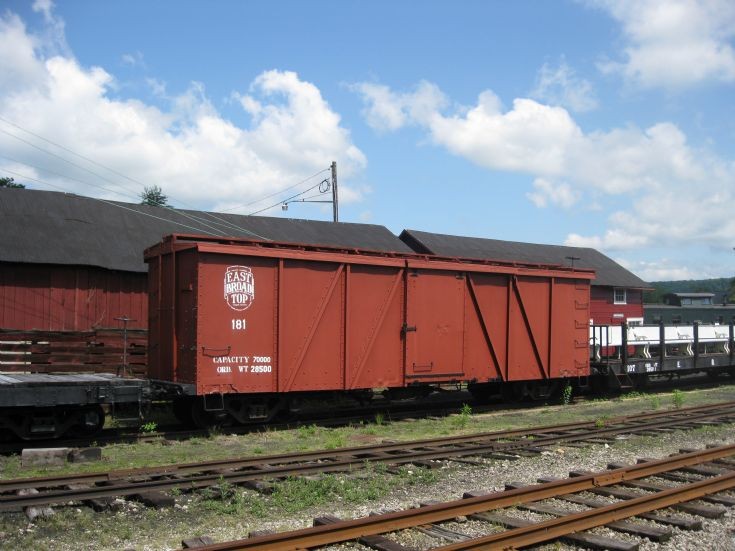East Broad Top # 181 box car