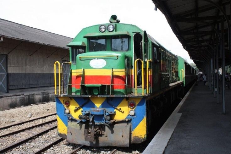 Diesel locomotive Nairobi Kenya