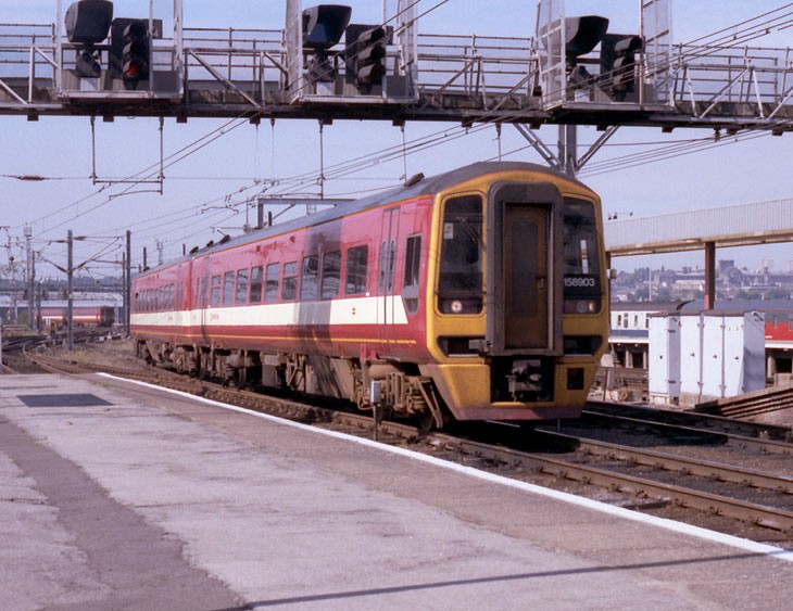 Class 158 at Leeds