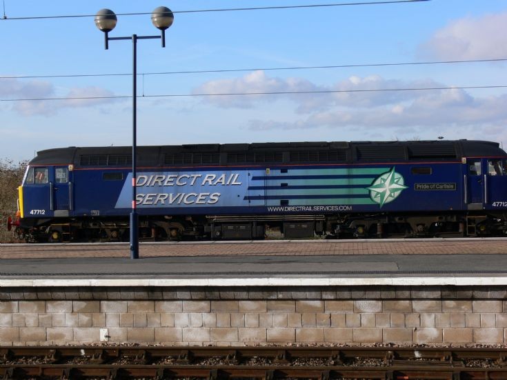 Class 47 47712 at York
