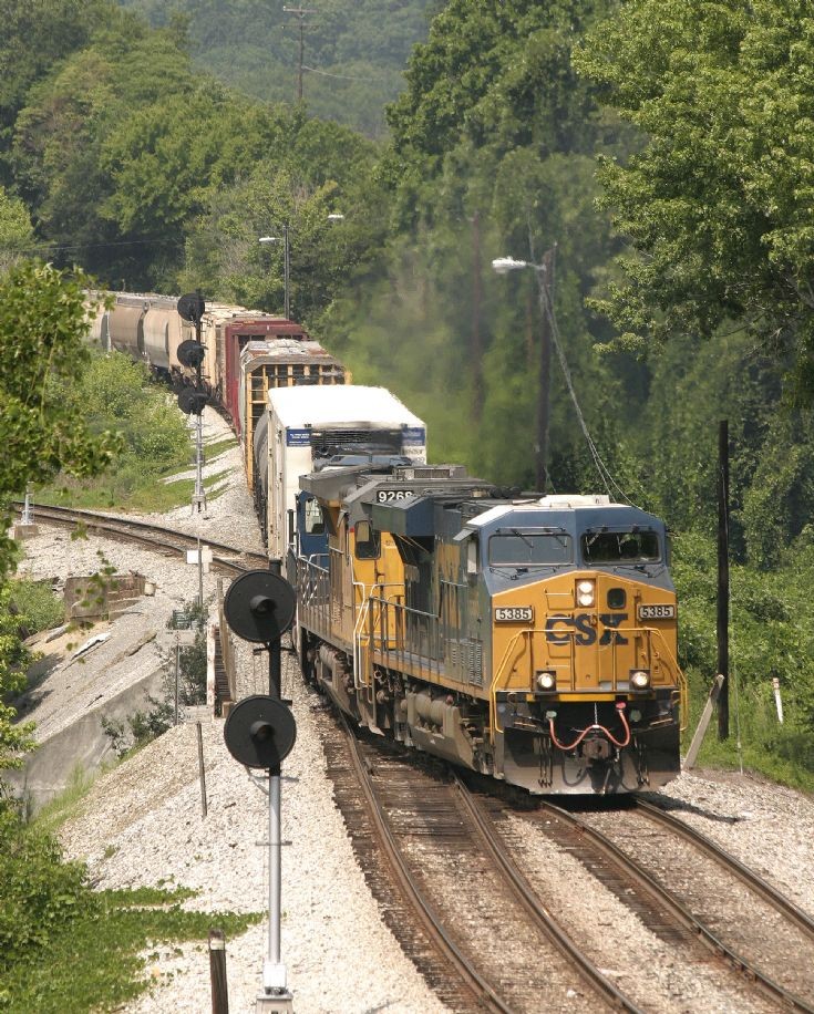 CSX 5385 at CP Lookout