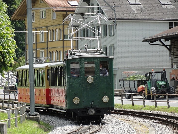 Really old electric locomotive