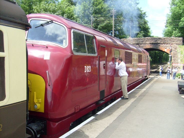 D821 at the West Somerset Railway