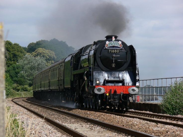 71000 Duke of Gloucester at Starcross