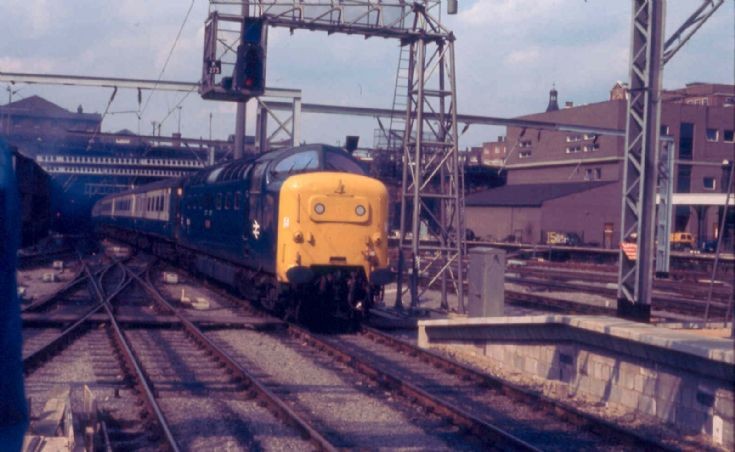 Deltic arrival