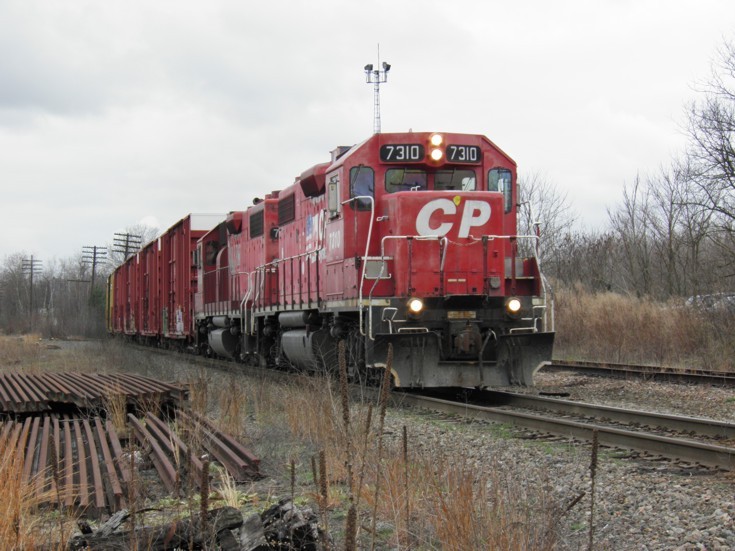 Canadian Pacific D11 in Hudson, PA.