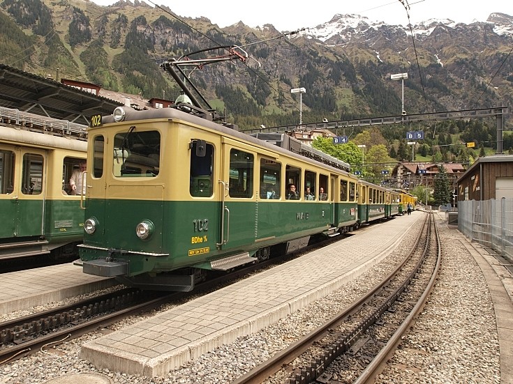 WAB (Wengern Alp Bahn) unit 102