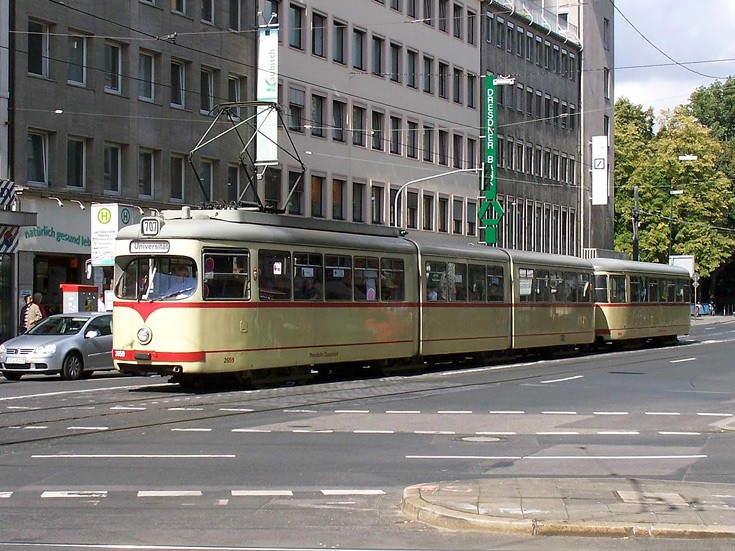 DUEWAG   Rheinbahn tram 