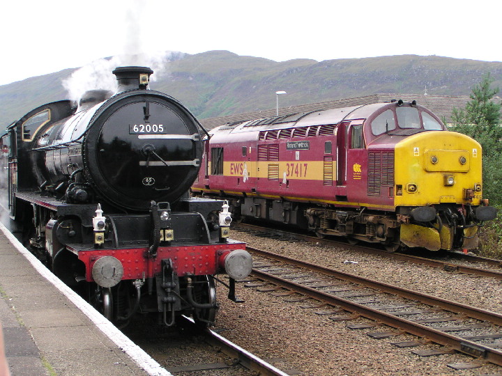K1 62005 at Fort William on 3rd Sept 2005