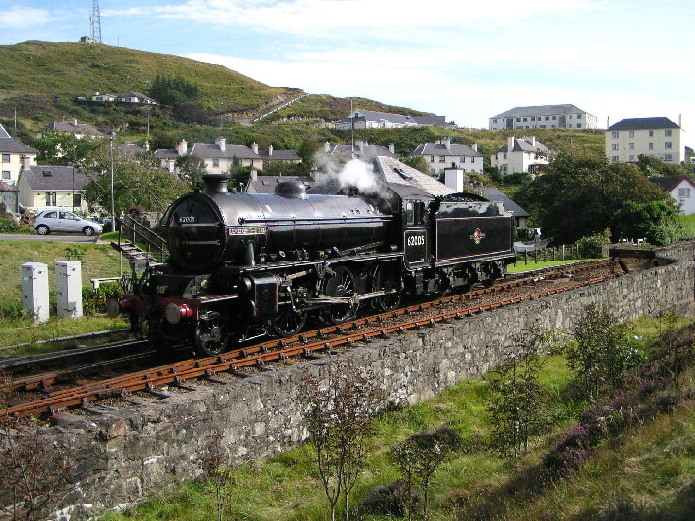 3rd Sept 2005 K1 62005 poses at Mallaig