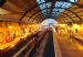 Dusk at Newcastle Central