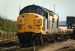 BR class 37 diesel locomotive pulling freight