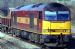 EWS 60100 locomotive pulling freight