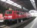 DB 111 011 -3 heading passenger train